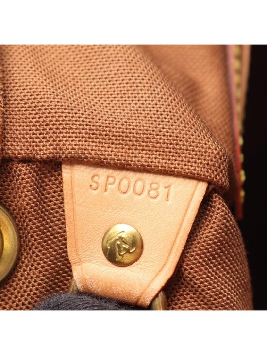 Louis Vuitton Backpack Montsouris MM Canvas Leather main image 14